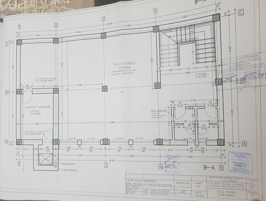 Clădire de închiriat zona Trocadero - Tomis  D-P-3Et 6900 euro