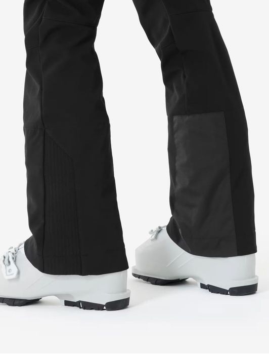 Дамски ски панталон 500 SLIM, ЧЕРЕН