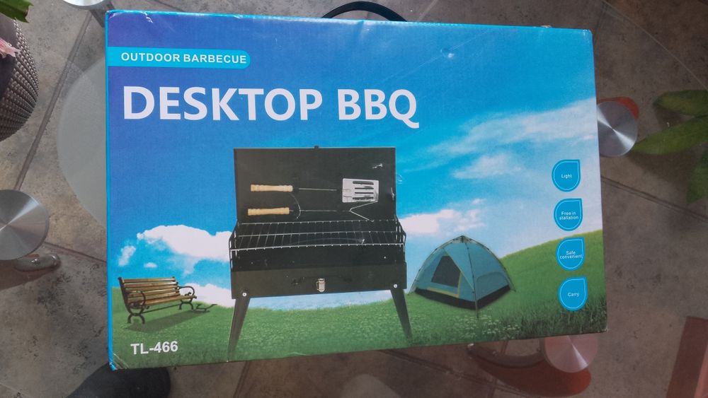 Gratar camping desktop bbq