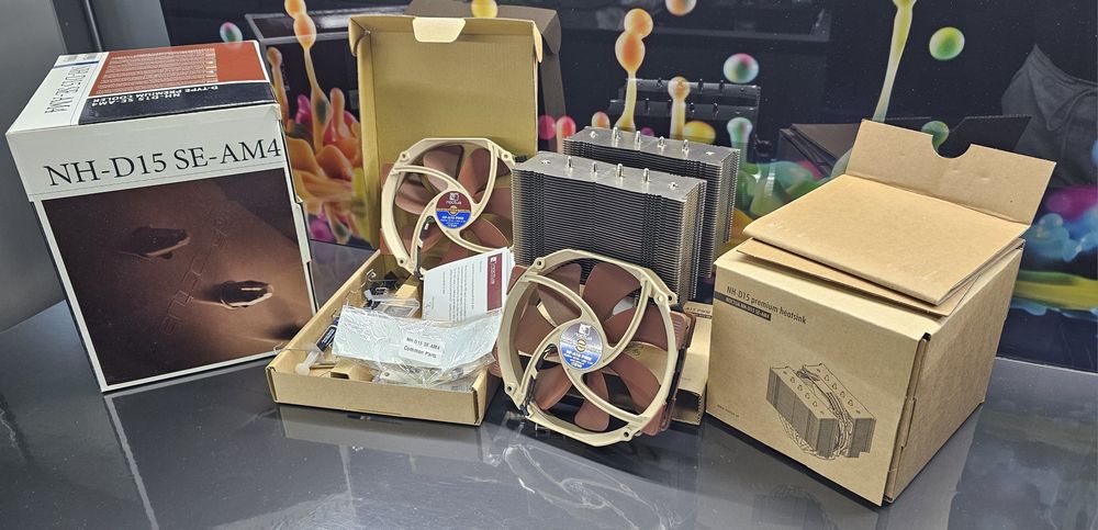 Cooler procesor Noctua NH-D15 SE-AM4, 2 x 140 mm