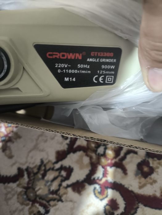 Болгарка новое 125 Crown