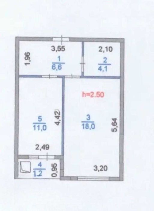 Продам 1 комнатную квартиру