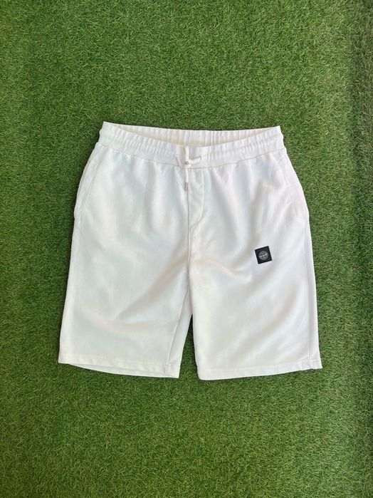 Мъжки къси панталонки : STONE ISLAND White Pant XXL