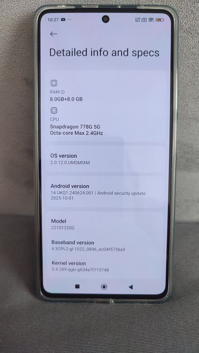 Poco X5 pro 5G Nou, 16 gb Ram, 256 gb ROM