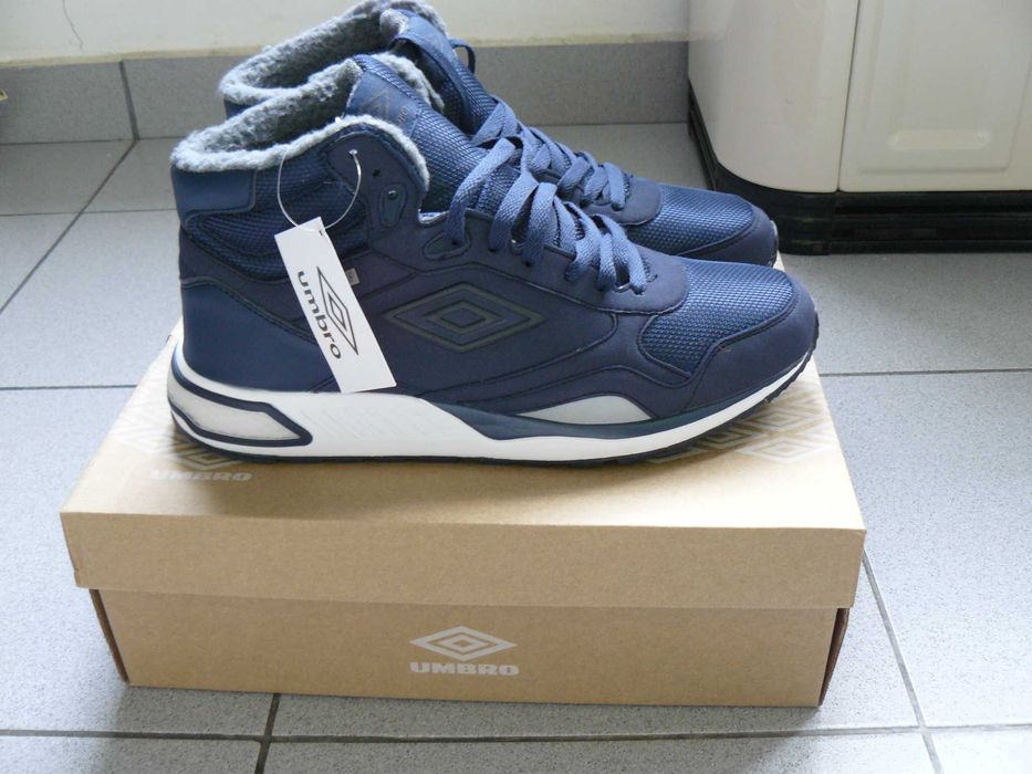 Ghete Barbati UMBRO REDHILL MID WP Noi,Originali, Albastru,Marime 44,5