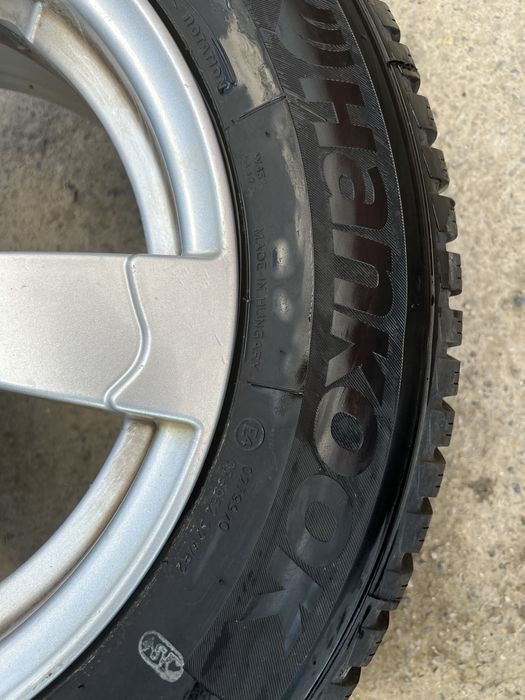 Зимни гуми с джанти 15 цола 5x112 за VW Audi Skoda Seat