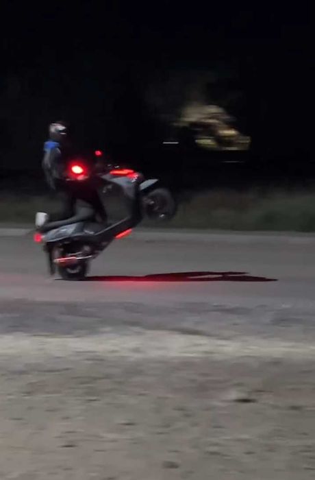 самурай мопед 1800км