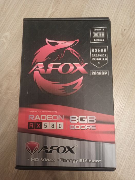 Видеокарта AFOX RX580 8GB