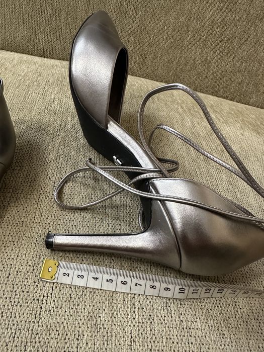 Pantofi stiletto Kate Grey marimea 39