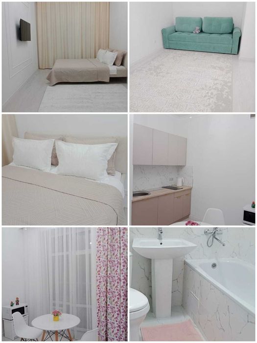 Квартира посуточно в  ЖК Алма Парк