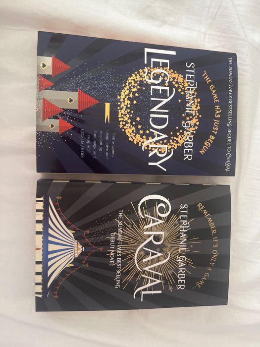 книги Caraval и Legendary от Stephanie Garber