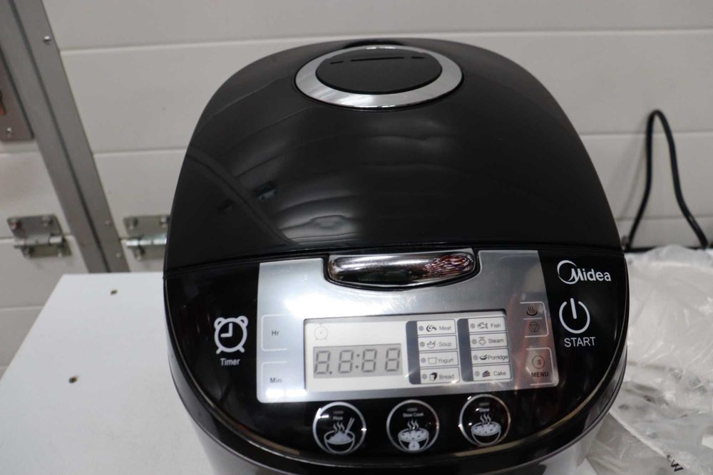 Midea Оризоварка, Бавна Готварска Печка, Мултиварка, 10 Чаши с Кошница