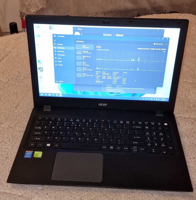 laptop Acer TravelMate i7