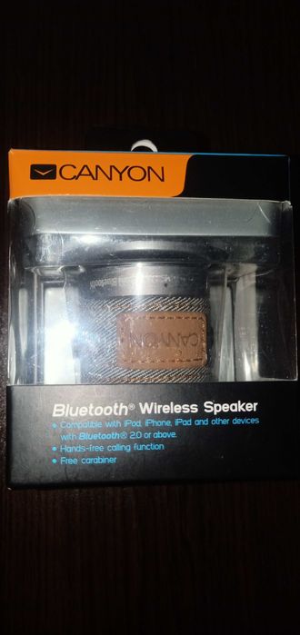 НОВА Преносима тонколона bluetooth Canyon CNS-CBTSP1S, Сребриста