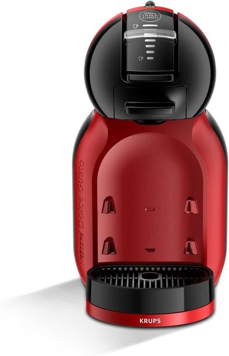ПРОМО Нова 2г Гаранция Кафемашина с Капсули Krups NESCAFE Dolce Gusto Mini Me Cherry Red KP123B, Червена