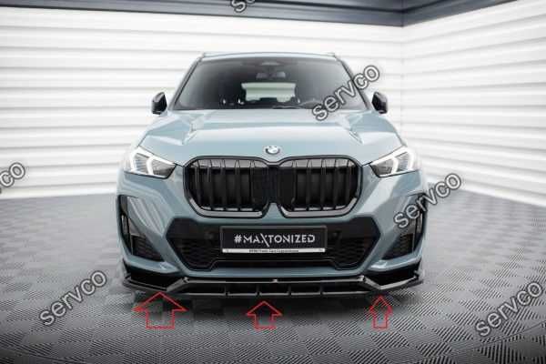 Pachet Set Splitter Exterior Prelungiri Body kit tuning Bmw X1 U11 M-Pack 2022- v2 - Maxton Design
