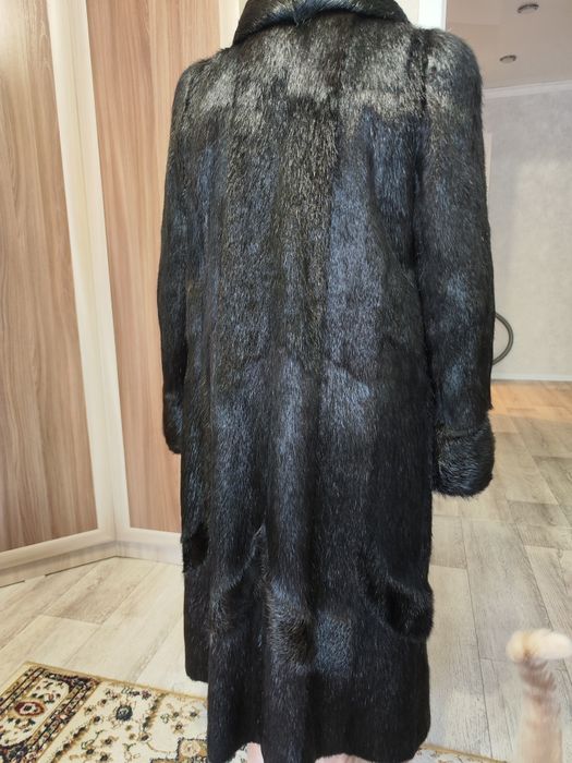 Шуба из стриженной нутрии