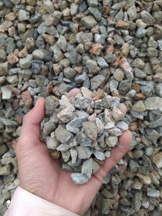 Щебень в мешке! Песок мытый