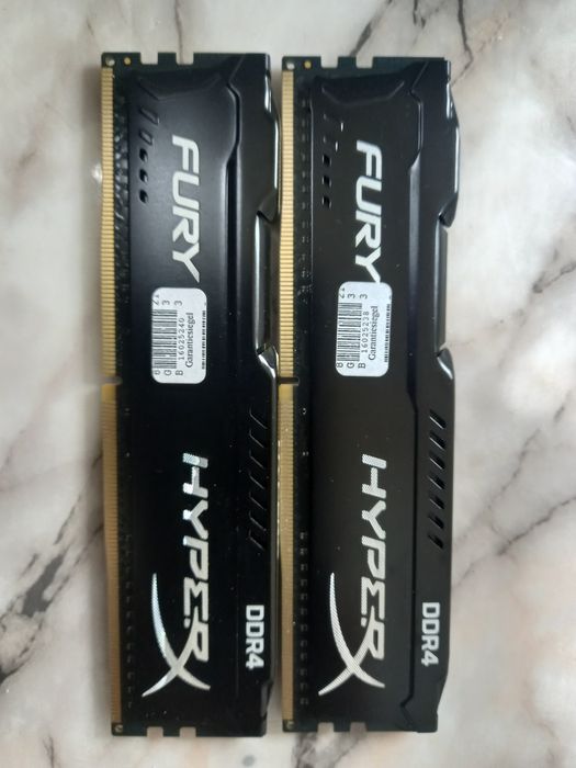 Памет 16GB (2x8GB) Kingston HyperX Fury 2133 MHz DDR4