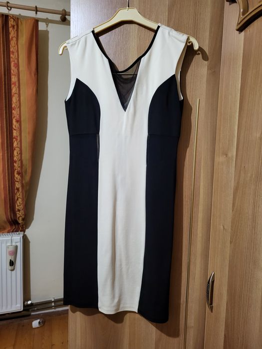 Set rochie si sacou lung, M