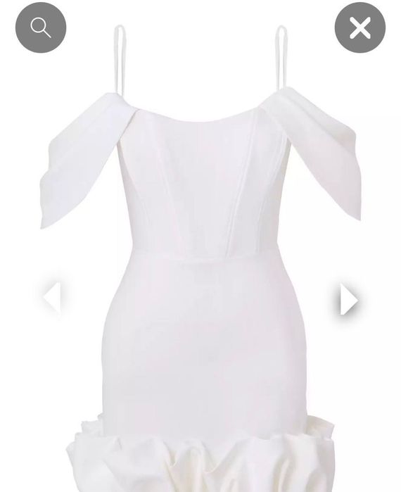 Rochie eleganta alba