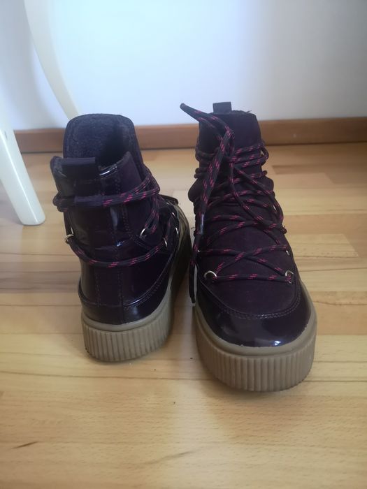 Ghete calduroase, grena, 38