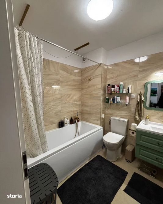 Apartament 3 camere | 2 bai | 75mp | mobilat modern | Eroilor