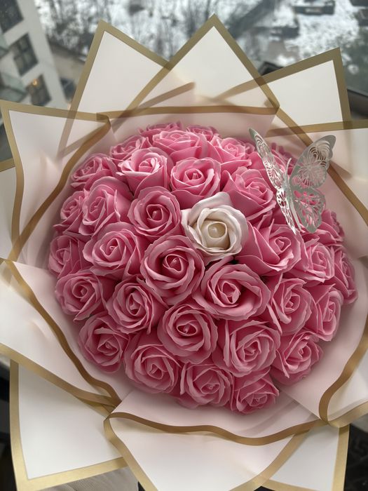 Buchet de trandafiri de sapun