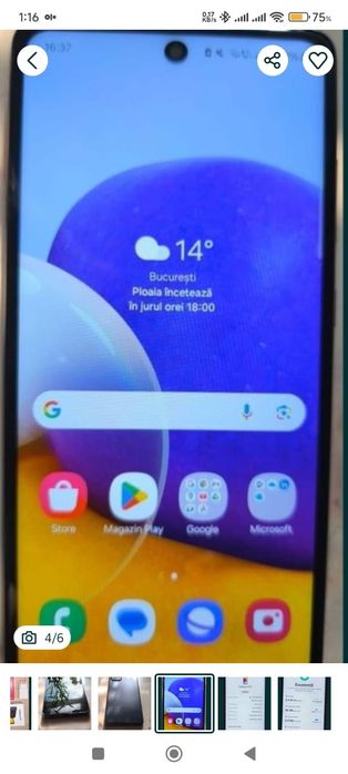 Samsung Galaxy A72 6 RAM 128 ROM