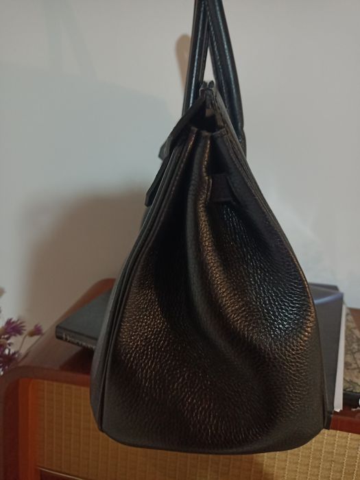 Geanta piele neagra