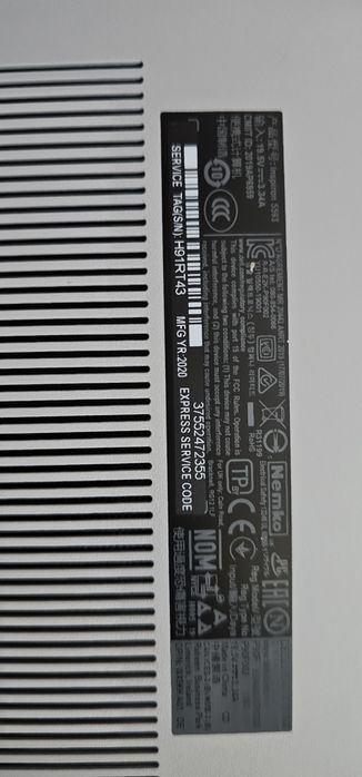 Dell i7 gen 10 &Nvidia 4gb