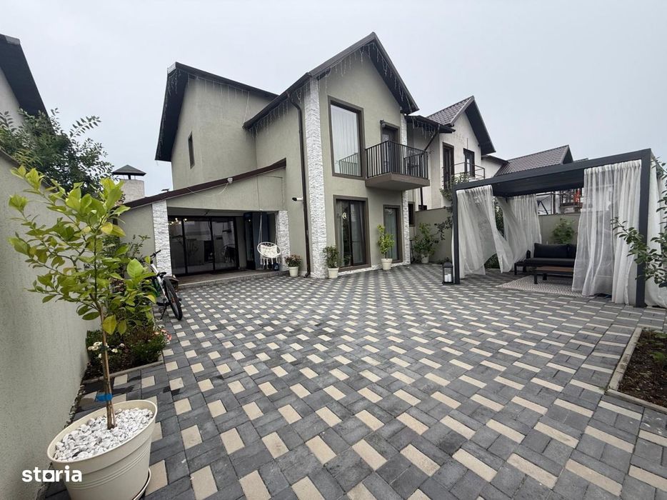 Vila transformata integral | Irish Villa Domnesti | Terasa inchisa