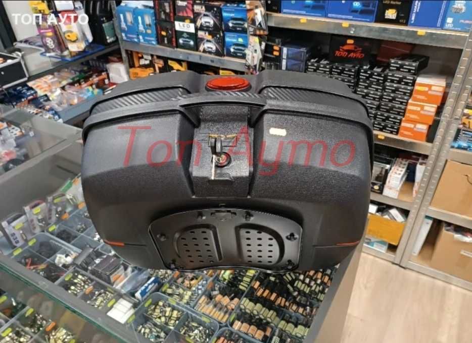 Двоен Куфар 62л за Мотор Скутер Велосипед