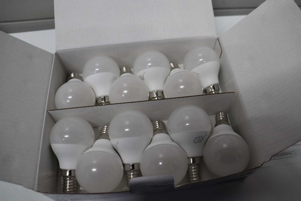 GY E27 LED крушка 4.9W еквивалент 60W, 807lmm 3000K топло бяло, 12броя