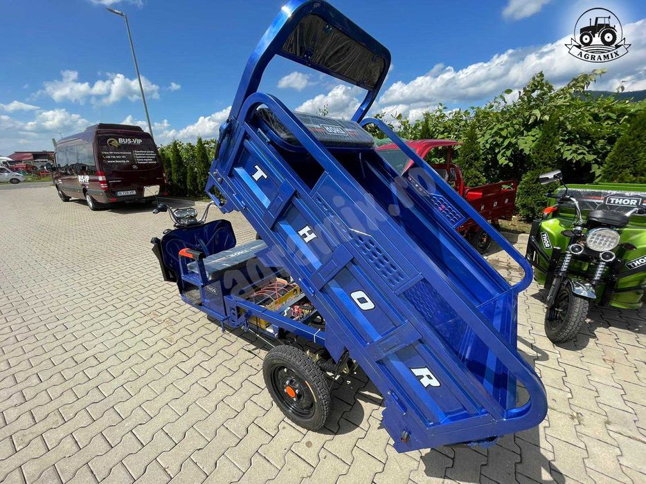 Triciclu electric THOR HOBBY nou cu bena Agramix