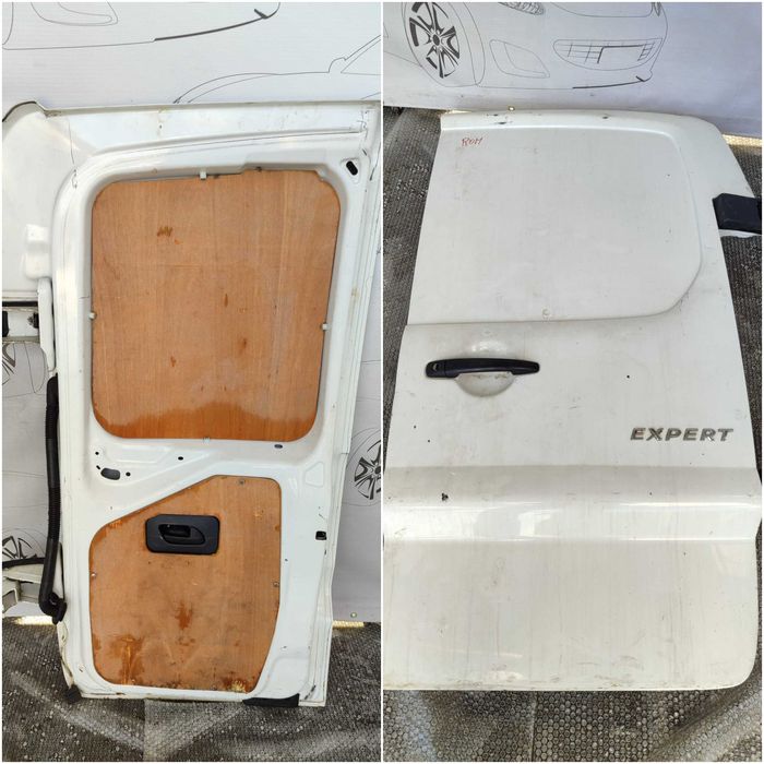Ușă Spate Dreapta Peugeot Expert Comercial Alb 8703A1 2008 / [2007-2016] / (12C)