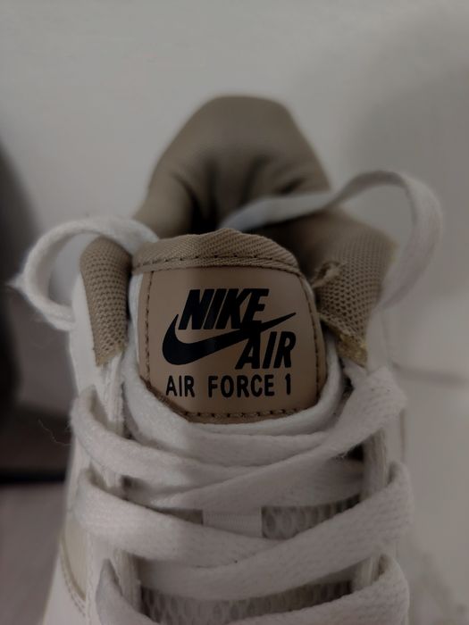 Air Force 1  alb cu crem