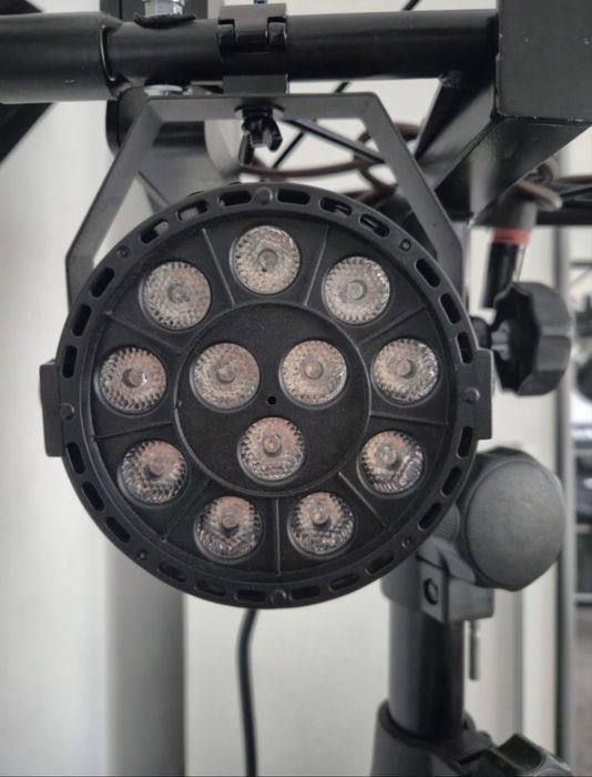 Set 4 Lumini Eurolite LED Party TCL Spot + Controller Dmx Audibax