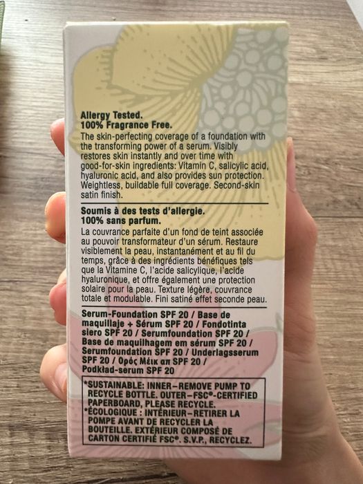 Фондьотен Clinique even better clinical serum foundation