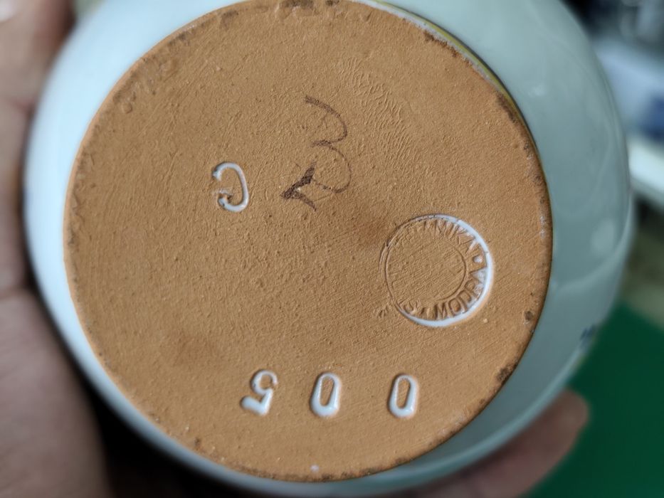 Керамична кана  Majolica in modra