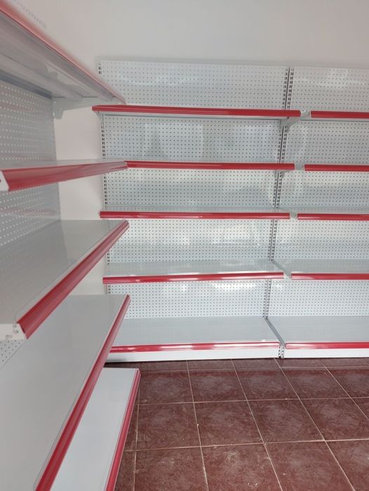 НОВИ Стелаж за магазин супермаркет търговско оборудване