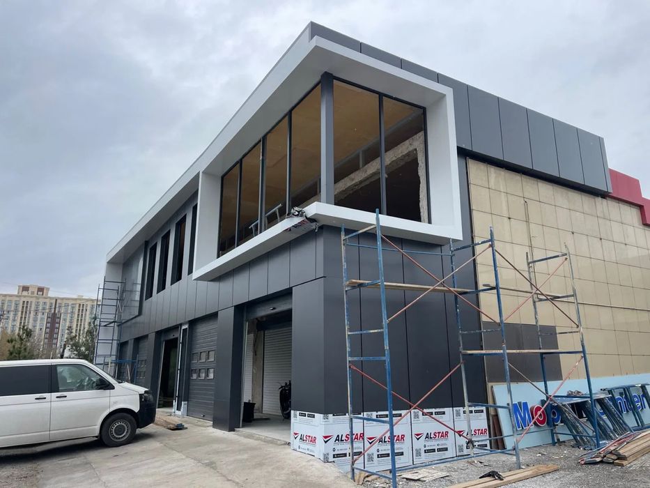 Алюкобонды с эскизом