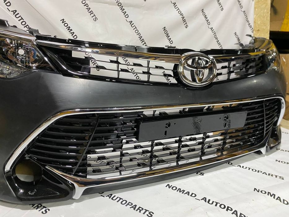 Бампер в сборе на Camry 55 exclusive / Камри 55 эксклюзив