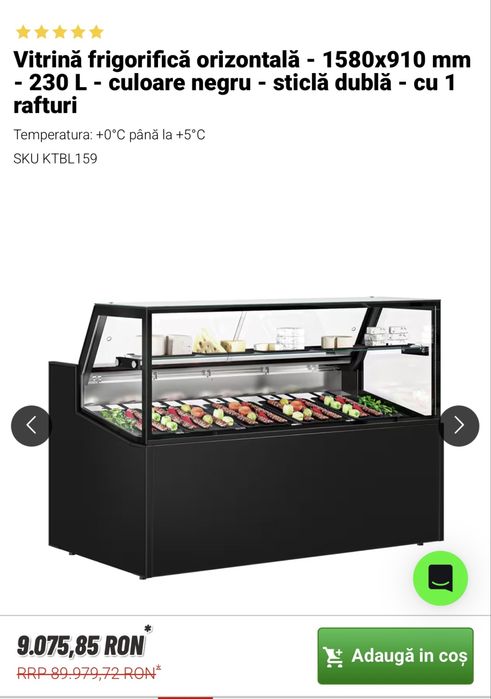 De vanzare vitrine frigorifice si frigider sucuri