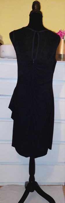 Rochie neagra cu strasuri negre