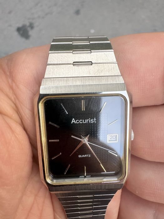Ceas Accurist stainless steel complet