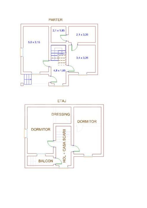 Casa individuala P+1, 96 mp utili, Buciumeni - Dealu Mare