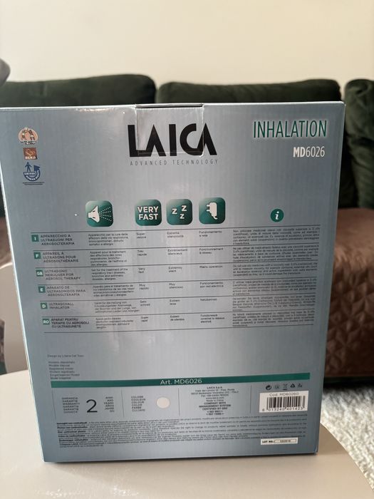 Aparat aerosoli cu ultrasunete Laica