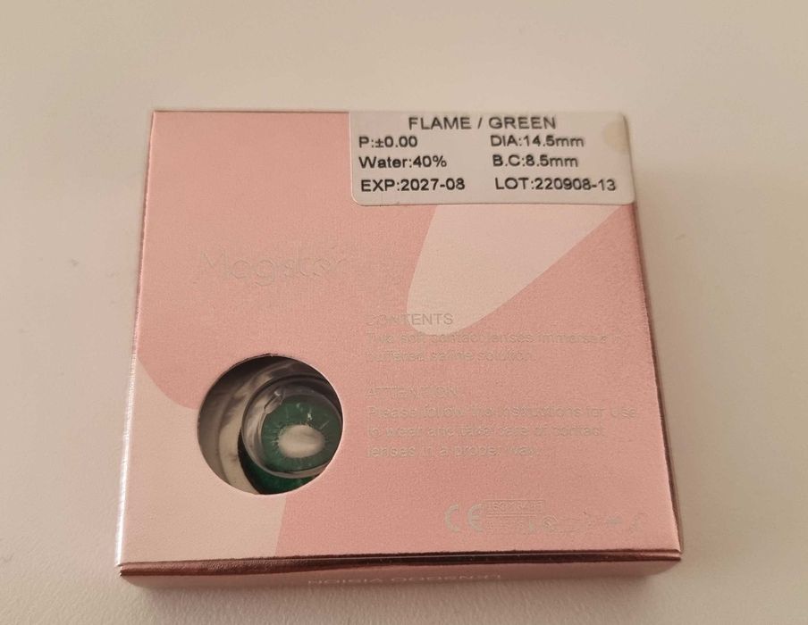 Цветни контактни лещи за хелоуин