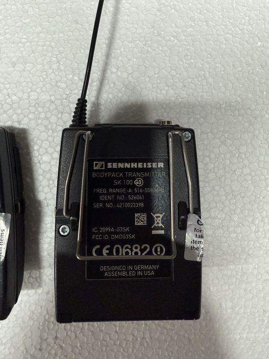 Vand microfon instrument Senheiser G3